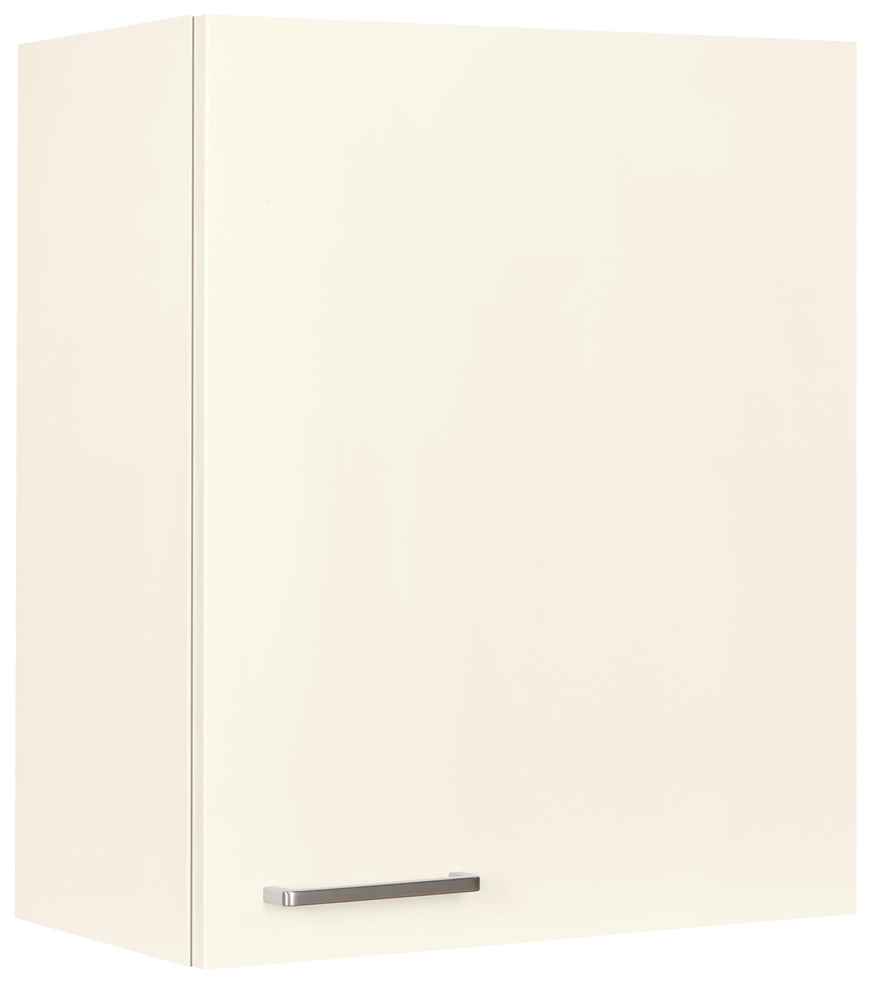 Küchenoberschrank Touch Magnolie - Edelstahlfarben/Magnolie, MODERN, Holzwerkstoff (60/72/35cm) - Nobilia