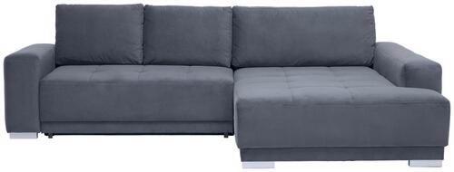 Sarokkanapé Rocky - szürke, Design, textil (293/195cm) - Mömax