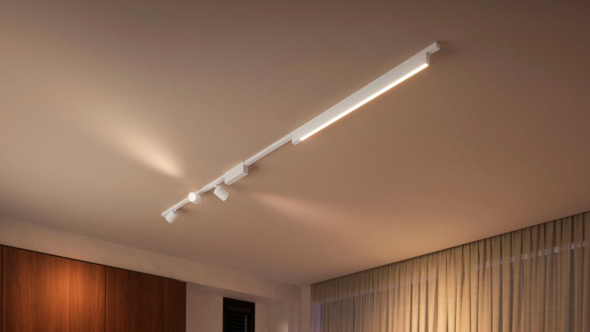 SYSTEM SZYNOWY PHILIPS HUE PERIFO BASIS-SET - biały, Basics, metal (271,50/12,8/2,6cm) - Philips HUE
