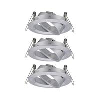 Deckenleuchte Choose! Spot Set max. 10 Watt, 3-teilig - Alufarben, Basics, Metall (8,4cm) - Paulmann
