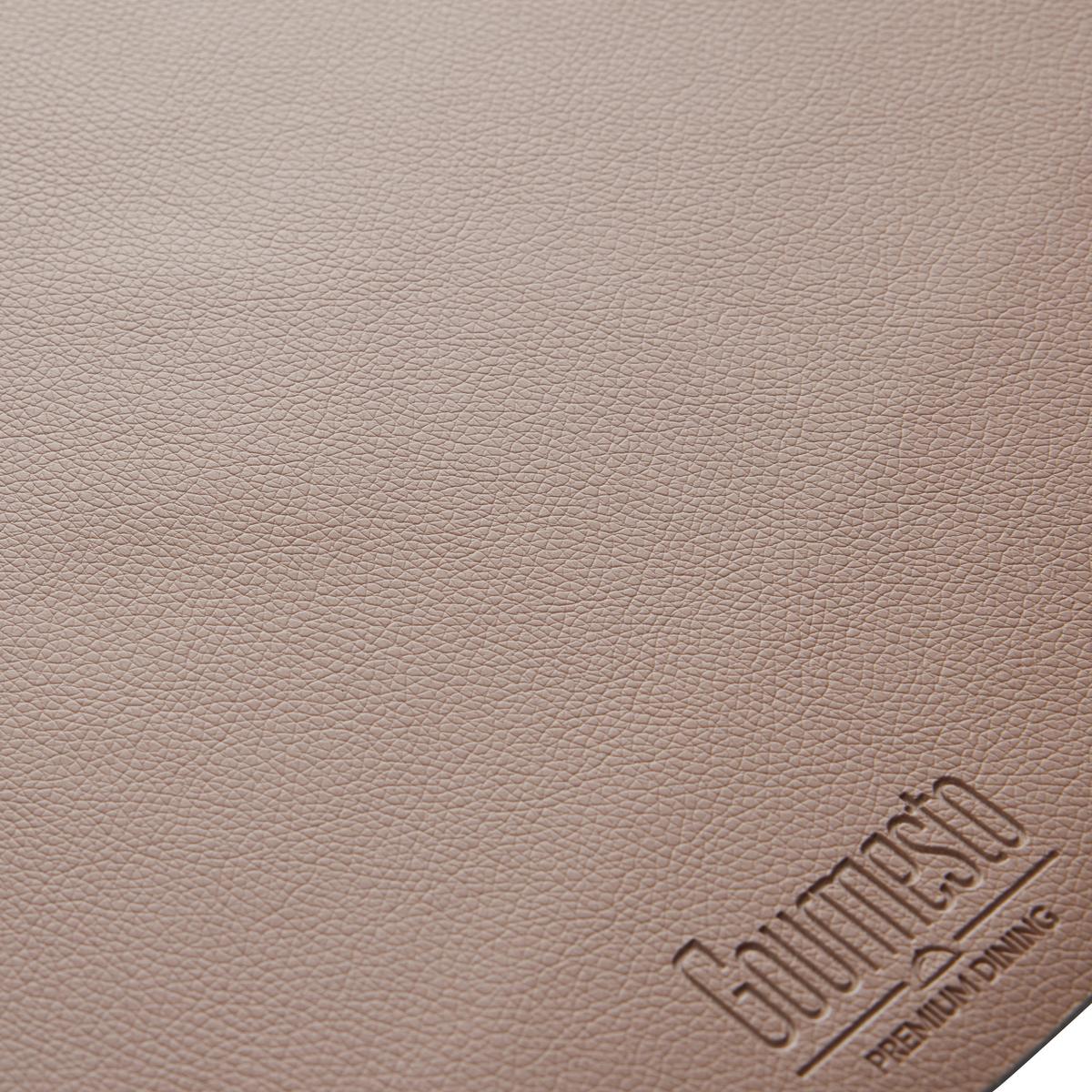 Tischset Livi Hellbraun - Hellbraun, MODERN, Kunststoff (40cm) - Gourmesto