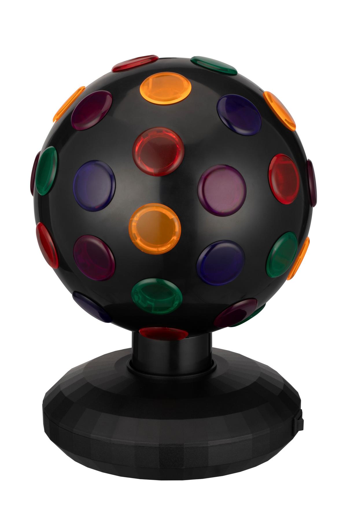 LAMPA DYSKOTEKOWA SALINAS - czarny, Basics, tworzywo sztuczne (15/21,5cm) - Novel