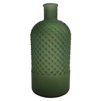 Vaza Etnico - temno zelena, Moderno, steklo (13,5/28cm) - Mömax