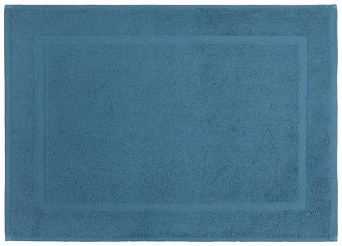Covoraș de baie Melanie - petrol, textil (50/70cm) - Modern Living