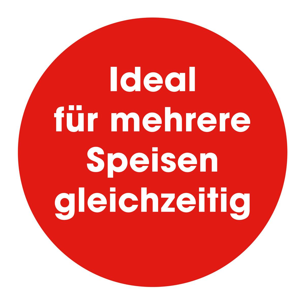 PODGRZEWACZ BUFETOWY 16442 - kolor srebrny/czarny, Basics, tworzywo sztuczne/metal (54,6/14,7/27,8cm) - GOURMETMAXX