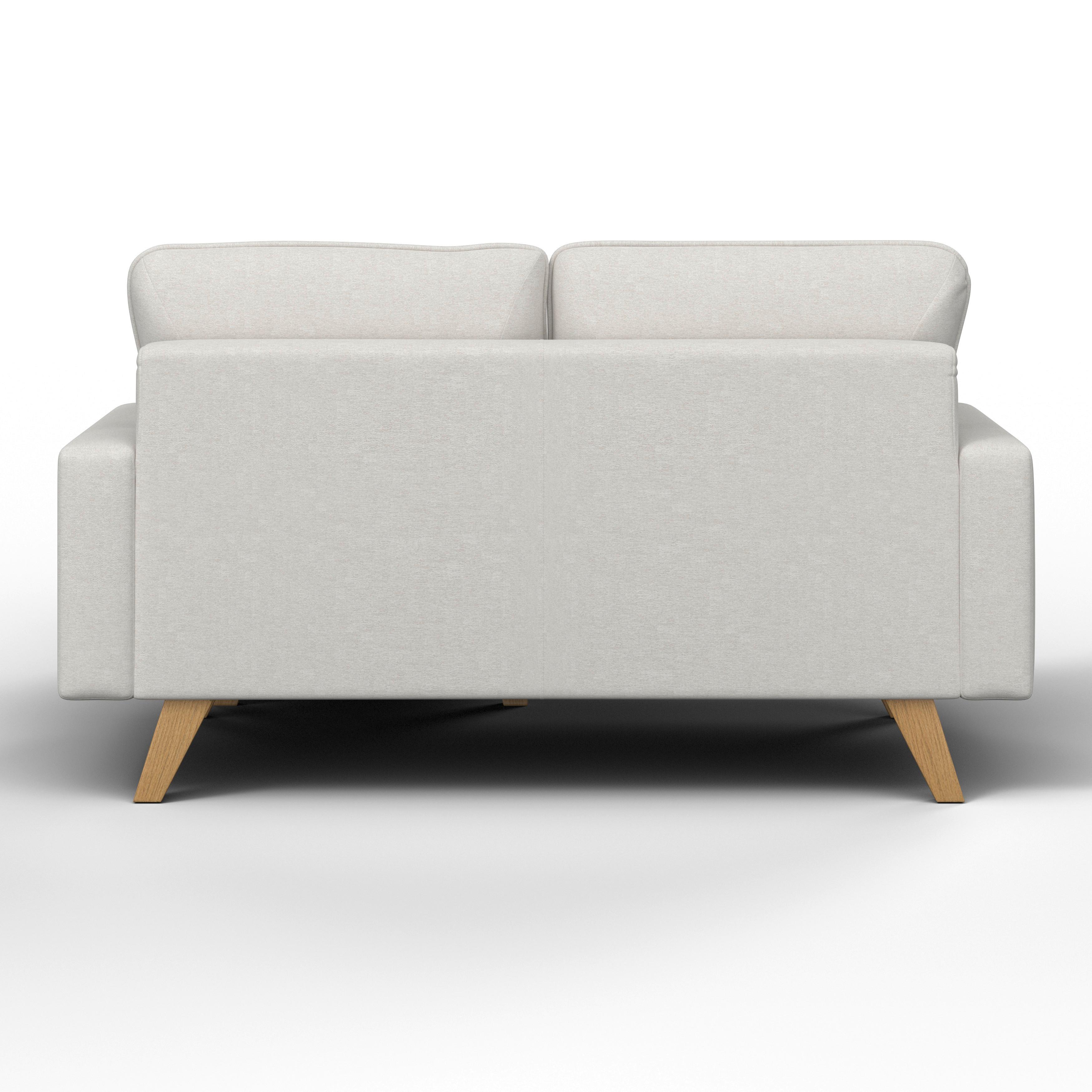 Sedežna Garnitura Illa - naravne barve/svetlo siva, Moderno, tekstil/les (154/84/86cm) - Bessagi Home