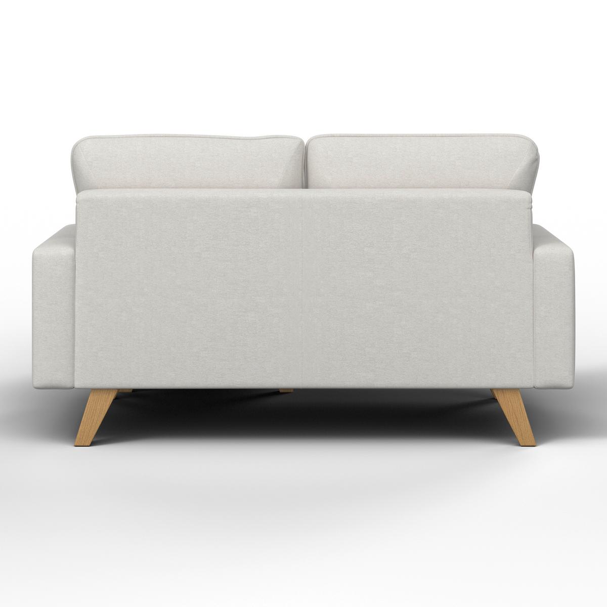 Ecksofa Illa Hellgrau Webstoff - Hellgrau/Naturfarben, MODERN, Holz/Textil (154/84/86cm) - Bessagi Home