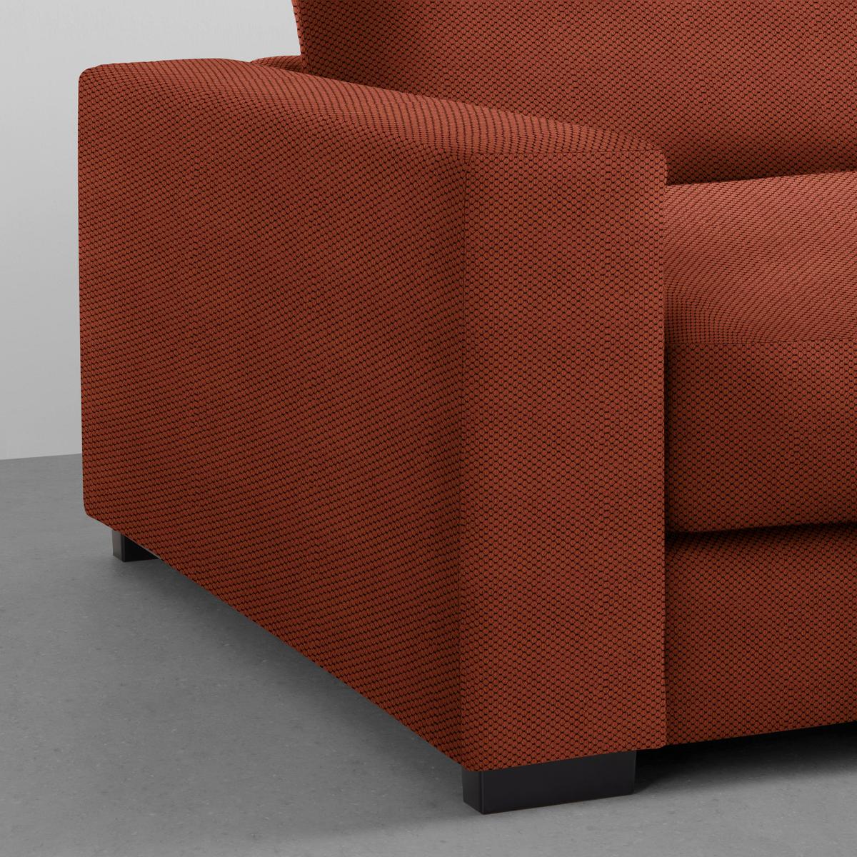 Ecksofa Pedro Terracotta - Terracotta, MODERN, Textil (265/83/180cm) - Mömax