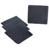 UNDERLÄGG SET STONEY - svart, Modern, plast/sten (10/10cm) - Zandiara