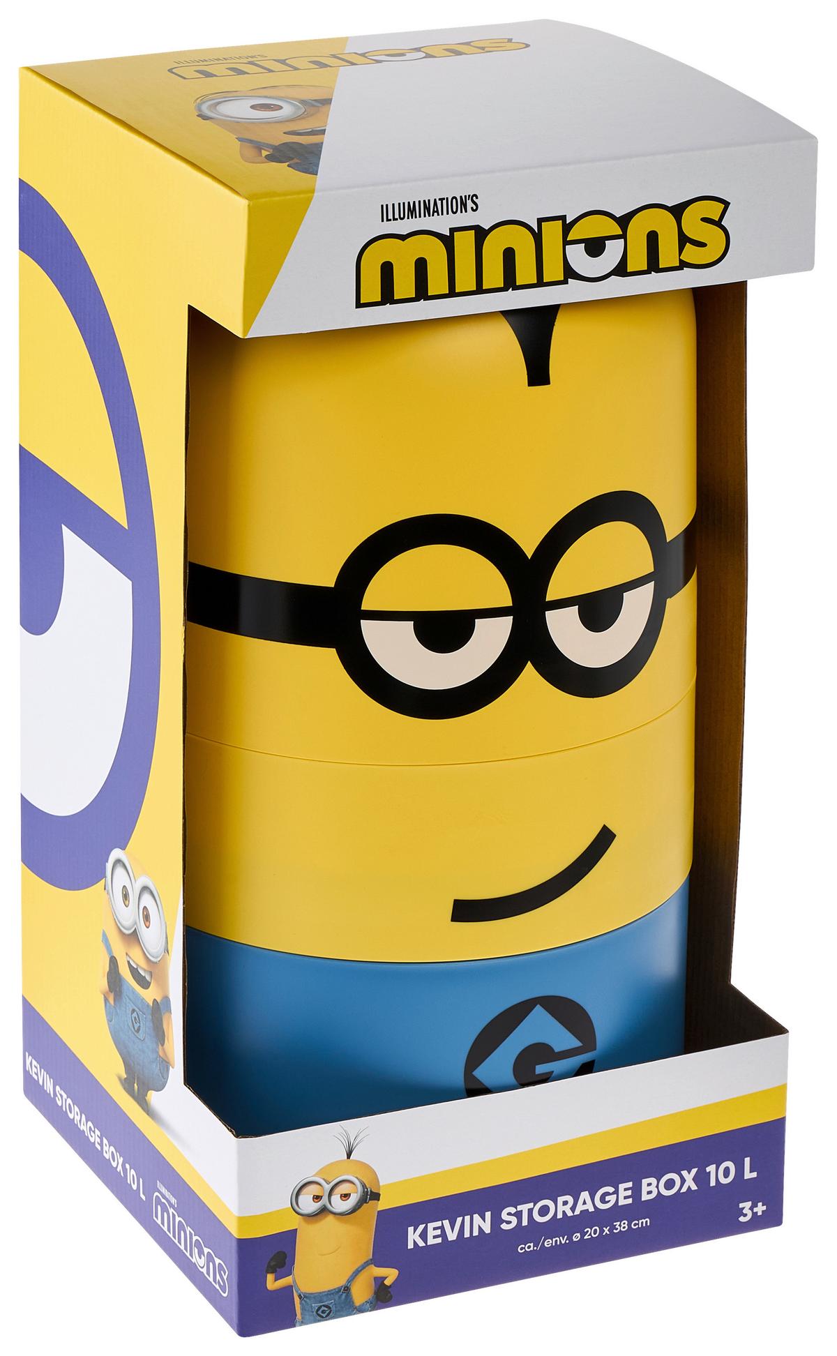Škatla Za Shranjevanje Minions - Kevin - Ca. 10l - rumena, Konvencionalno, umetna masa (20/38cm)