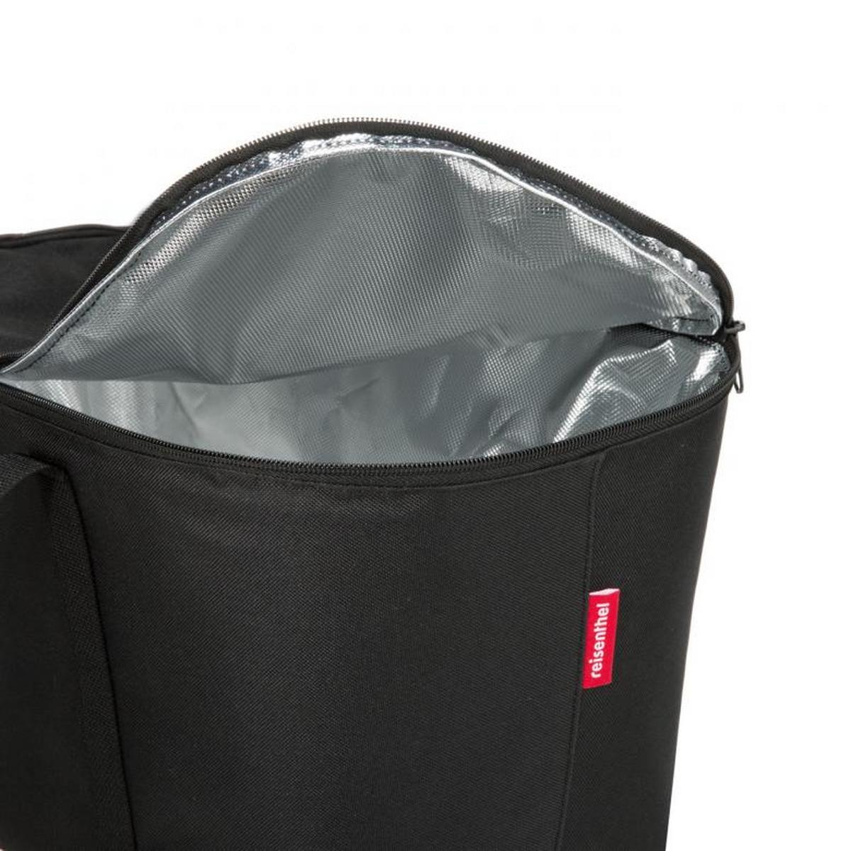 TORBA CHŁODZĄCA UH7003 - czarny, Basics, tkanina (44,5/24,5/25cm) - Reisenthel