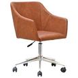 Drehstuhl Braun - Chromfarben/Braun, MODERN, Holz/Holzwerkstoff (57/77-89/57cm) - Mömax modern living Drehstuhl Braun - Chromfarben/Braun, MODERN, Holz/Holzwerkstoff (57/77-89/57cm) - Mömax modern living