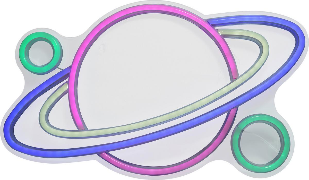 Led Svjetiljka Dekorativna Erdio - bijela/prozirno, Konvencionalno, plastika (40/27,5/1,9cm) - Mömax