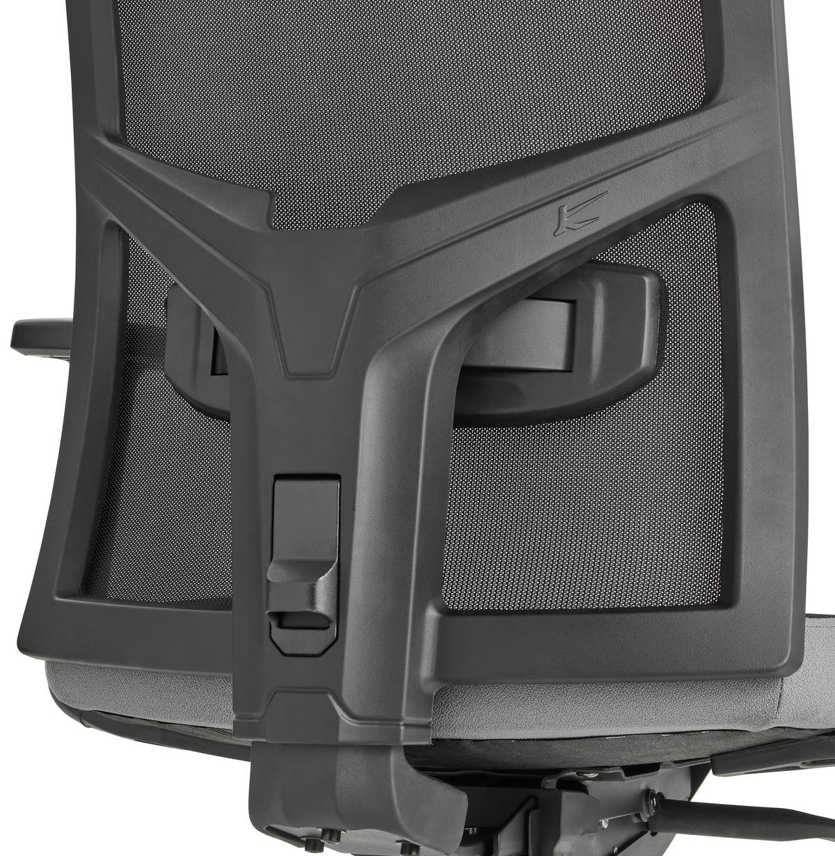 KRZESŁO OBROTOWE PREMIUM 2 - czarny/kolor chromowy, Konventionell, tworzywo sztuczne/metal (70/133/70cm) - Venda