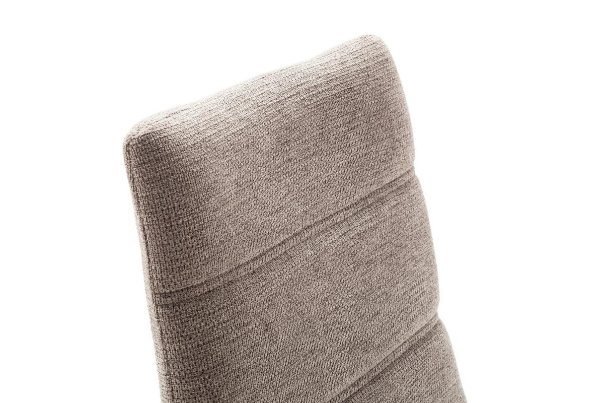 KRZESŁO CHENNAI - kolor dębowy/antracytowy, Design, drewno/tkanina (43/84/56cm) - Livetastic