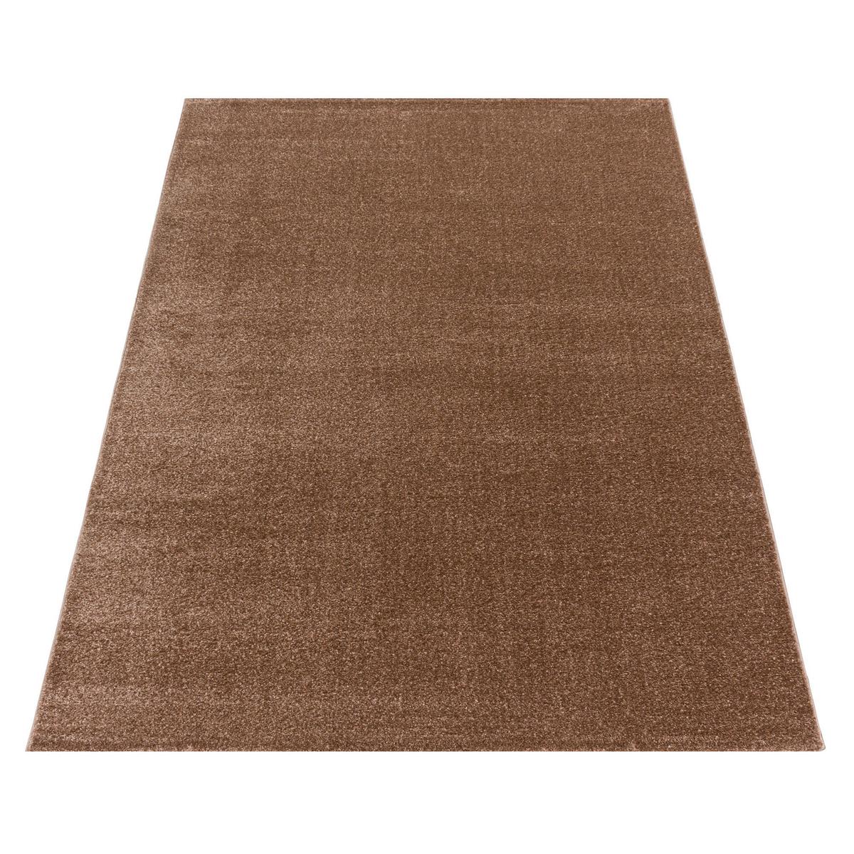 Hochflorteppich Rio Kupferfarben ca. 80x150cm - Kupferfarben, Basics, Textil (80/150cm)