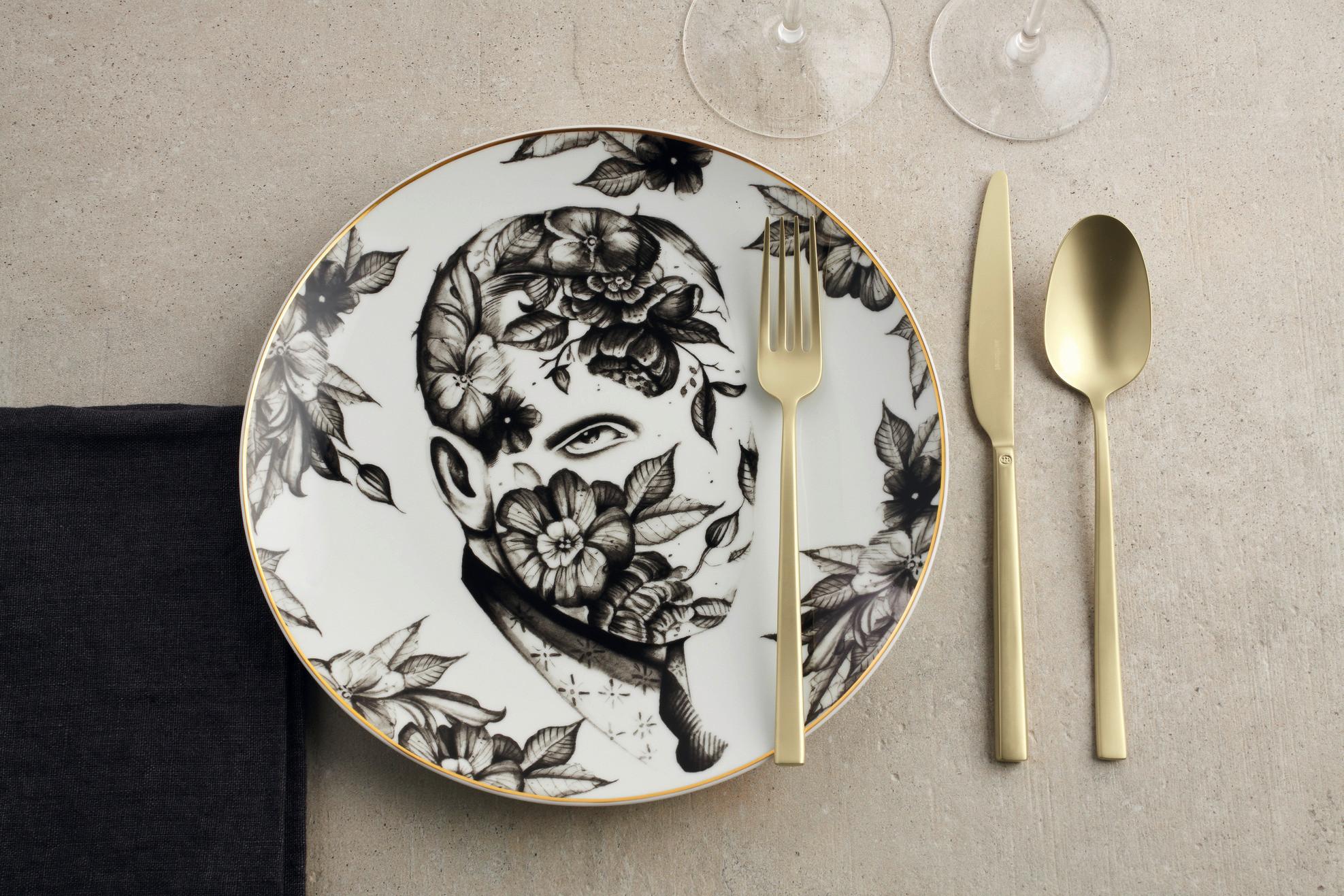 ZESTAW SZTUĆCÓW 52662P81 SAMBONET - kolor złoty, Basics, metal - Sambonet