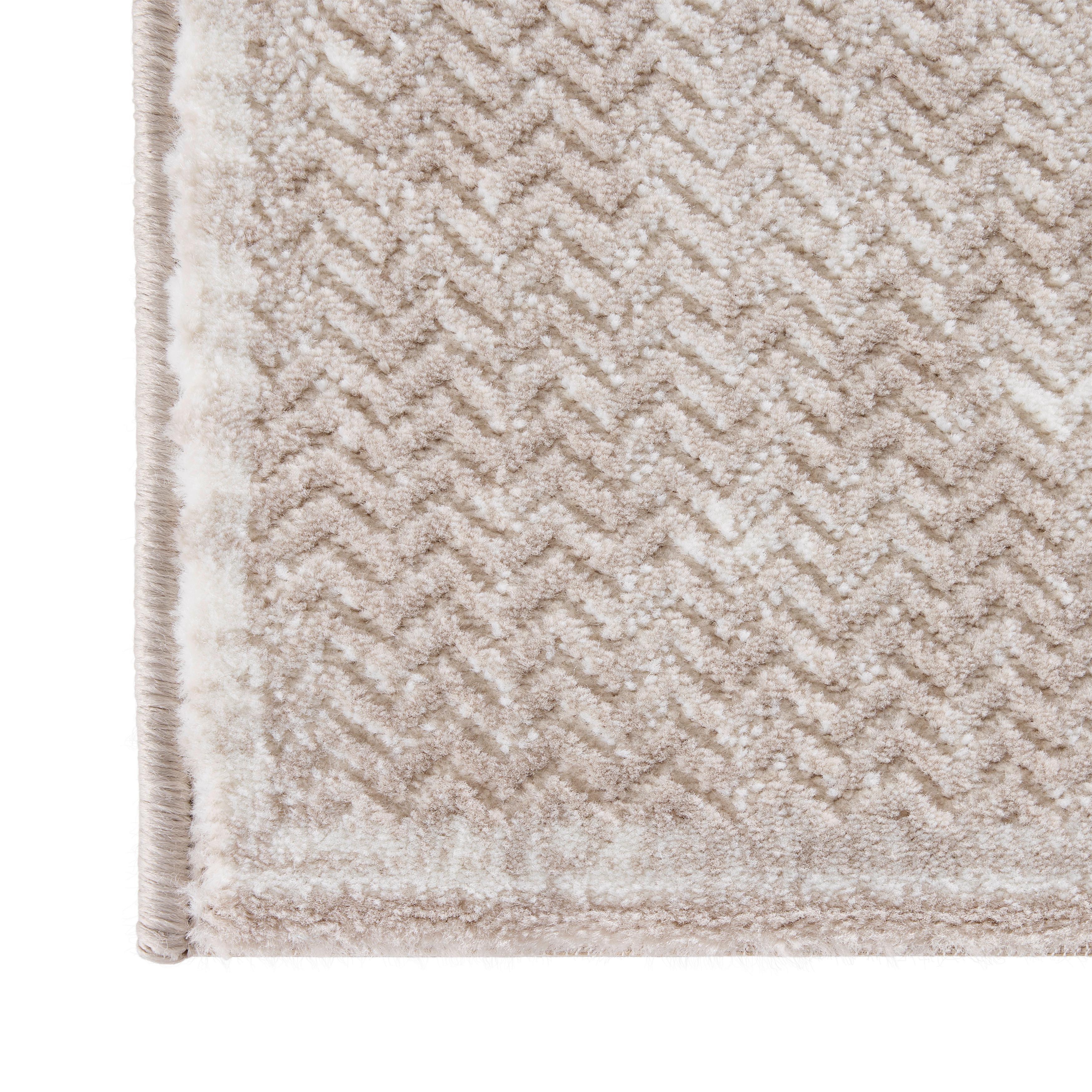 FLATVÄVD MATTA NORDRUHE - taupe, Klassisk, textil (80/150cm) - Mömax