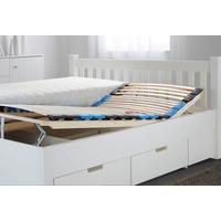 Lattenrost verstellbar ca. 140x200cm - Birkefarben/Hellgrau, Holz (140kg) - Nadana