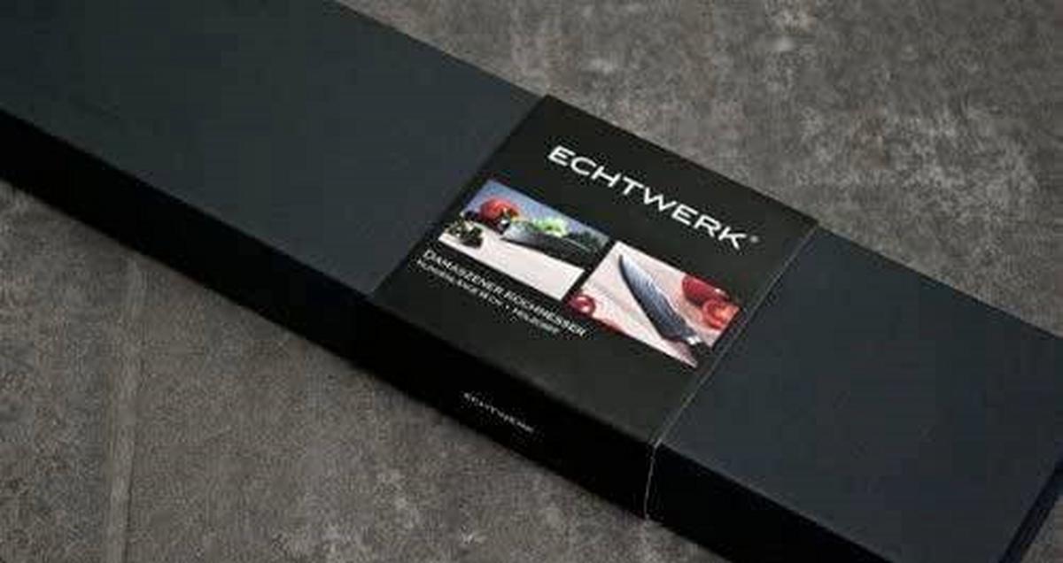 Kuharski Nož Damaszener - srebrne barve, Moderno, kovina (31cm) - Echtwerk