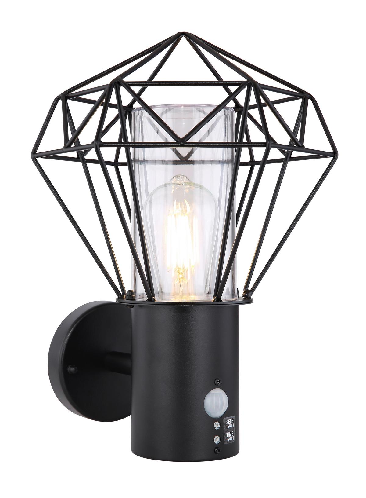 AUSSENWANDLEUCHTE 31355SLMDS - Basics (22,5/27,5/34cm) - Globo