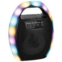 Rádió Levin - fekete/többszínű, Modern, műanyag (16,5/9,5/21cm) - Premium Living