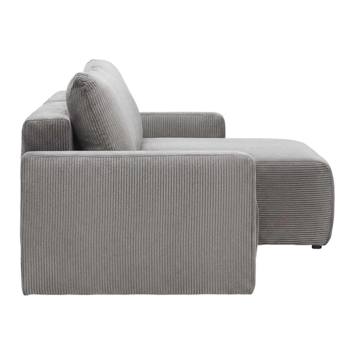 Coltar DAVE -BEST PRICE - gri deschis, Modern, textil (227/146cm) - Best Price