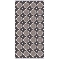 Covor cu țesătură plată Phoenix 1 - antracit/gri, Modern, textil (80/150cm) - Modern Living