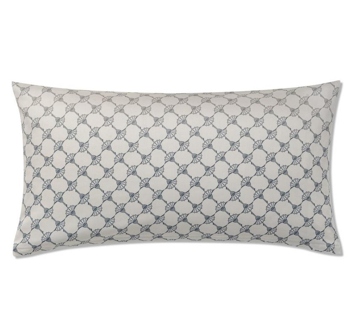 POSZEWKA NA PODUSZKĘ JOOP! CORNFLOWER GLEAM - antracytowy/szary, Basics, materiały naturalne/tkanina (80/40cm) - Joop!
