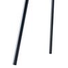 MATBORD BRANDON - svart/naturfärgad, Modern, metall/trämaterial (100/75cm) - Mömax