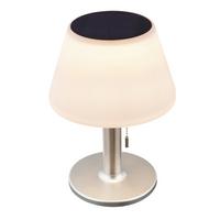 Solarna Svetilka Gelb - barve nerjavečega jekla/bela, Basics, kovina/umetna masa (19,5/28cm) - Globo