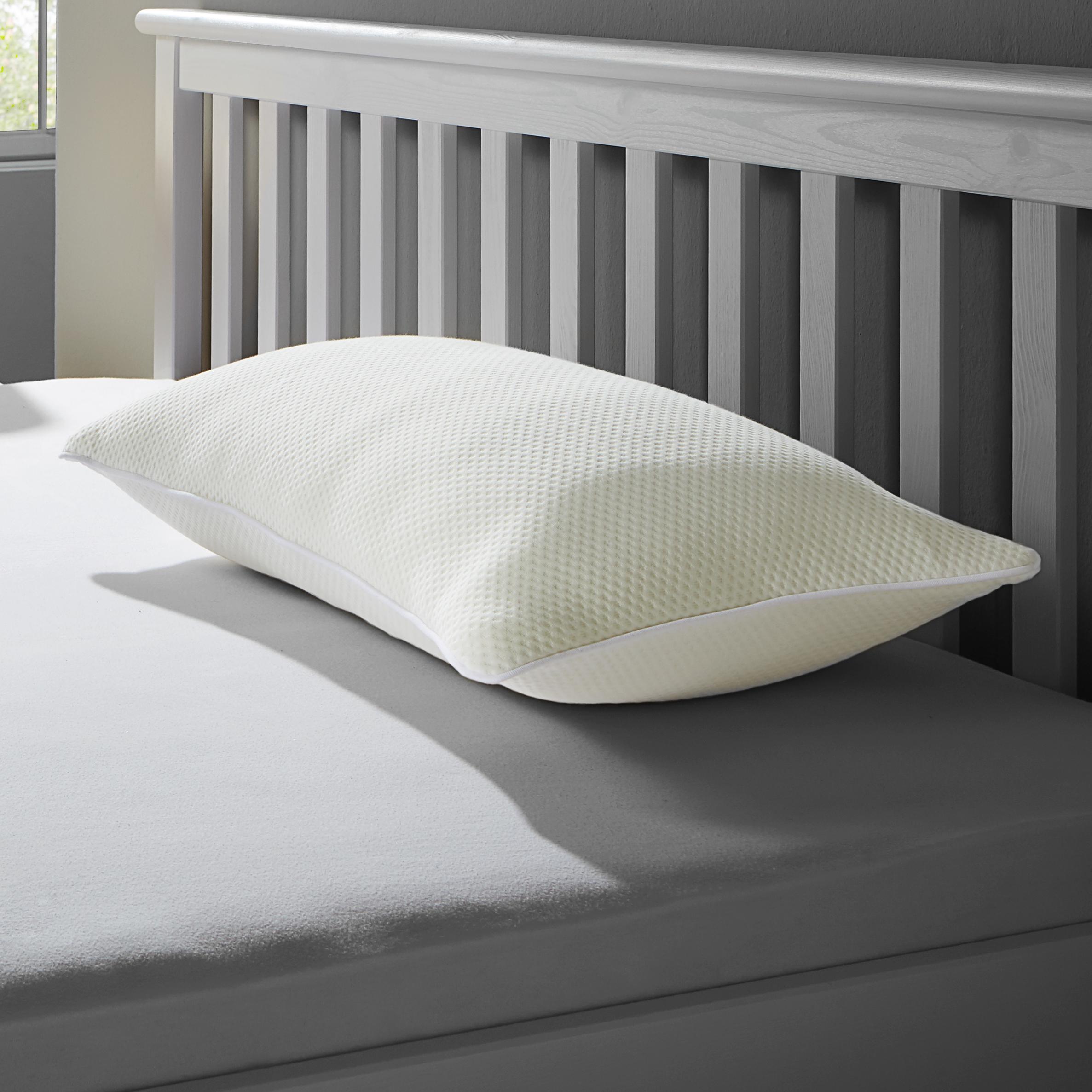 Nackenstützkissen Irisette ca. 40x80cm - Weiß, MODERN, Kunststoff/Textil (40/80cm) - Irisette