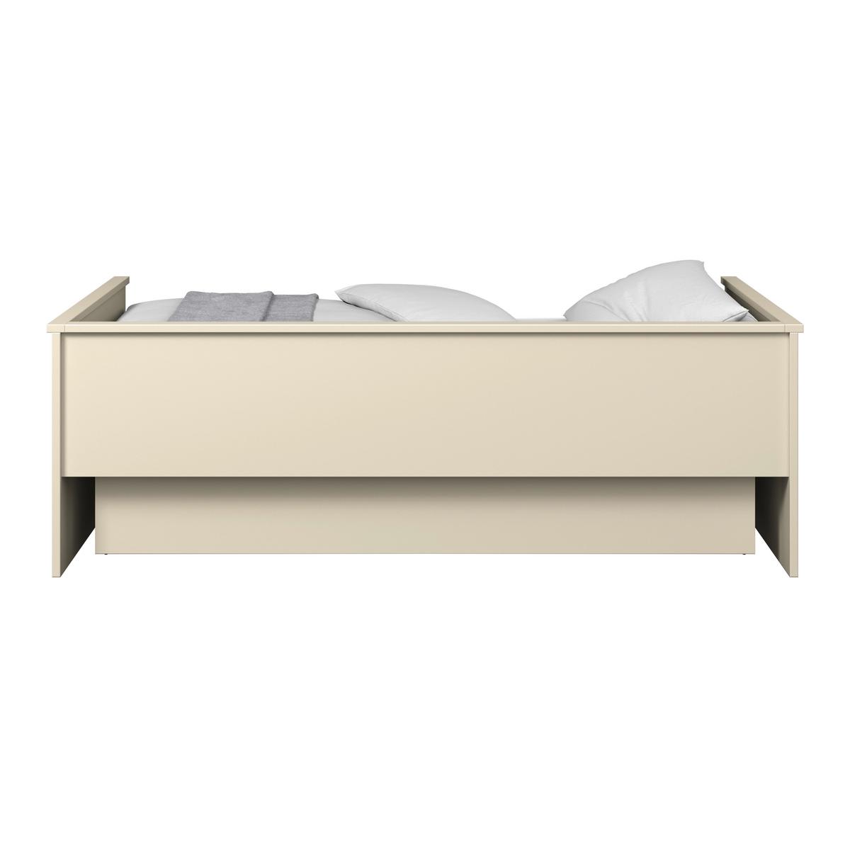 Raztegljiva Postelja Honey New, Kašmir, 90-180x200 - kašmir, Romantika, leseni material/les (90-180/200cm) - Based