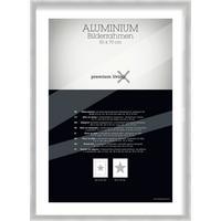 Bilderrahmen Aluminium ca. 53x73cm - Silberfarben, Basics, Metall (53,1/73,1/2.2cm) - Premium Living