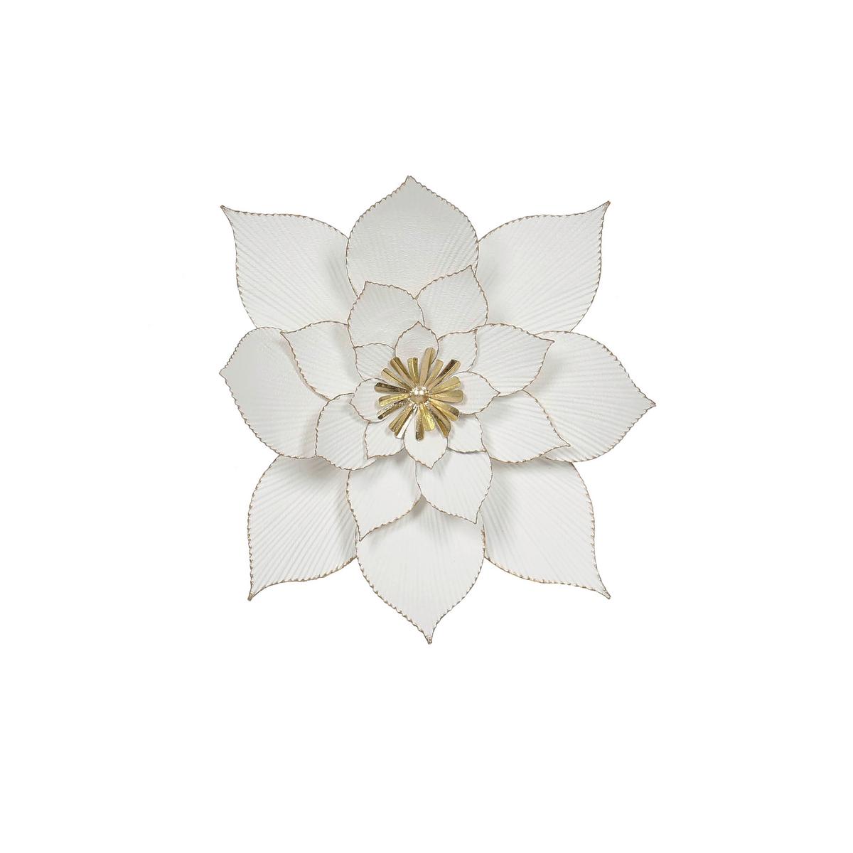 Decorațiune de perete Makena - alb/auriu, Modern, metal (47,5/7cm) - Mömax