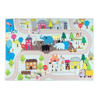 SPIELTEPPICH MY TORINO KIDS - Multicolor, Trend, Textil (120/170cm) - Ben'n'jen