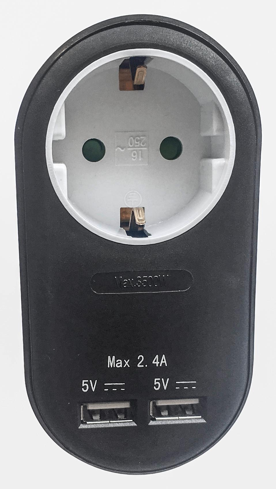 ADAPTER AMIR - plast (10,8/5,6/7,22cm) - Mömax