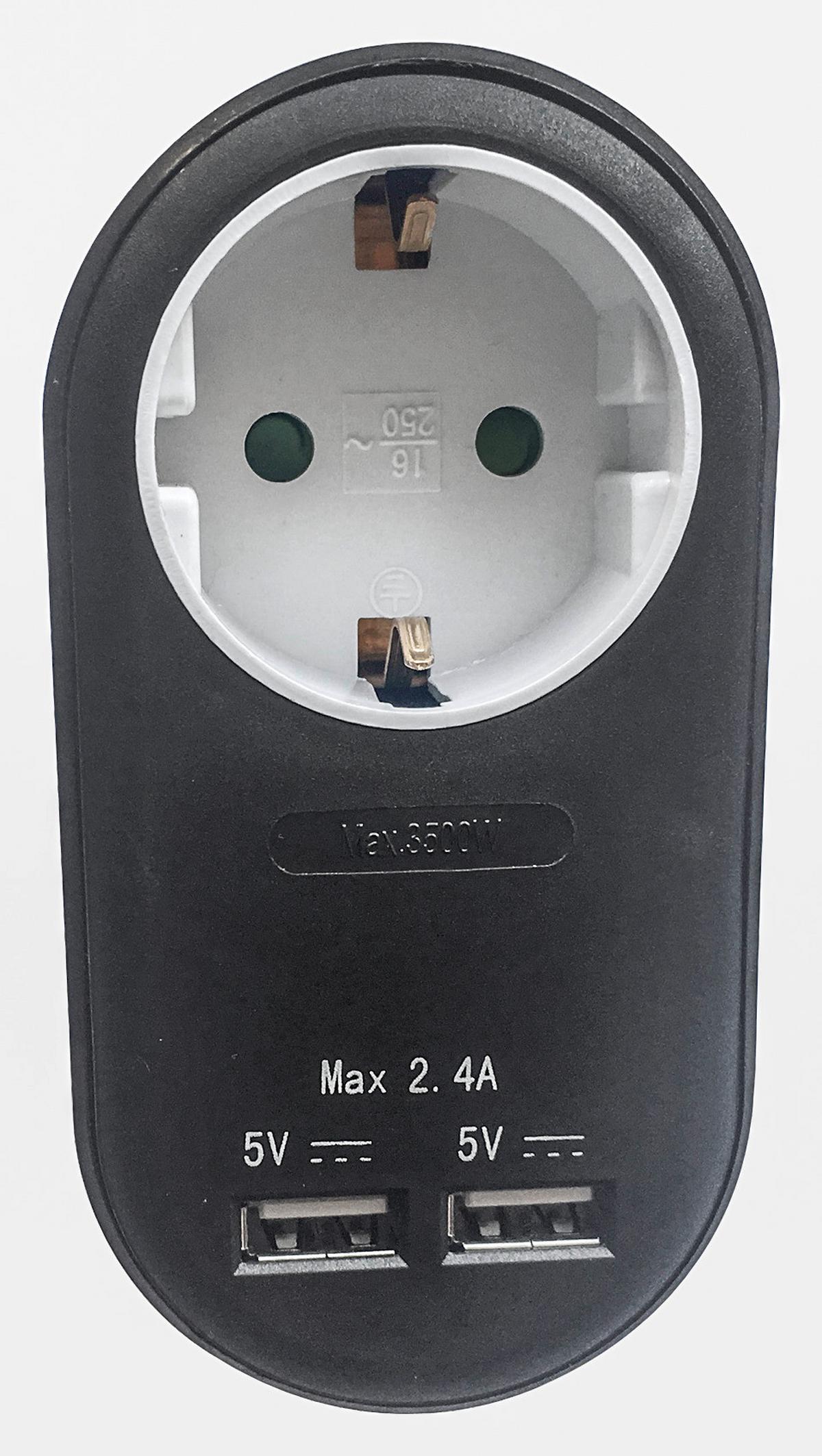 Adaptor Amir - plastic (10,8/5,6/7,22cm) - Mömax