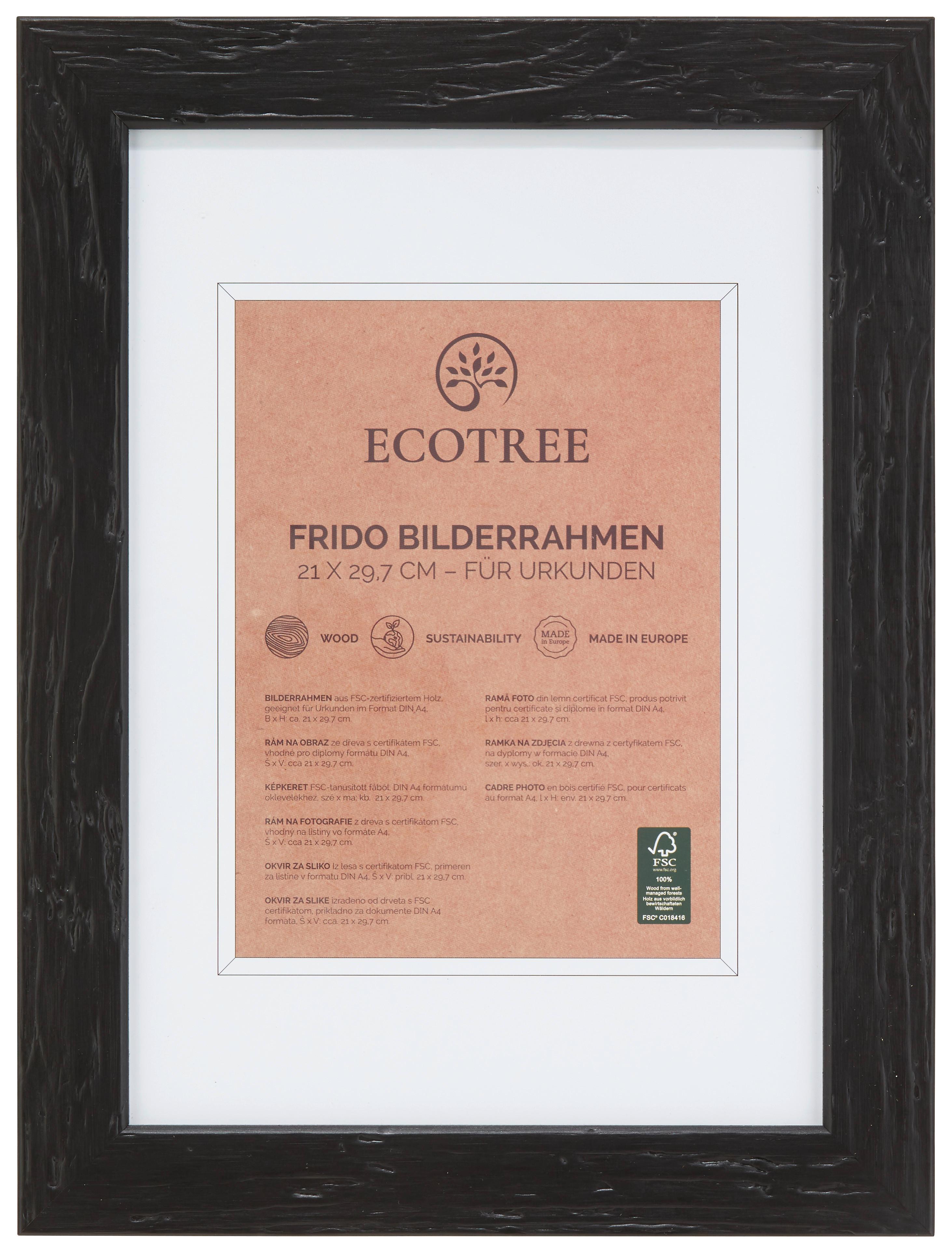 Okvir Za Slike Frido - črna, Romantika, les (26,2/34,9/1,3cm) - ecoTree