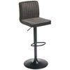 BARPALL BEN - svart, Modern, metall/trä (42/95-115/52cm) - Mömax