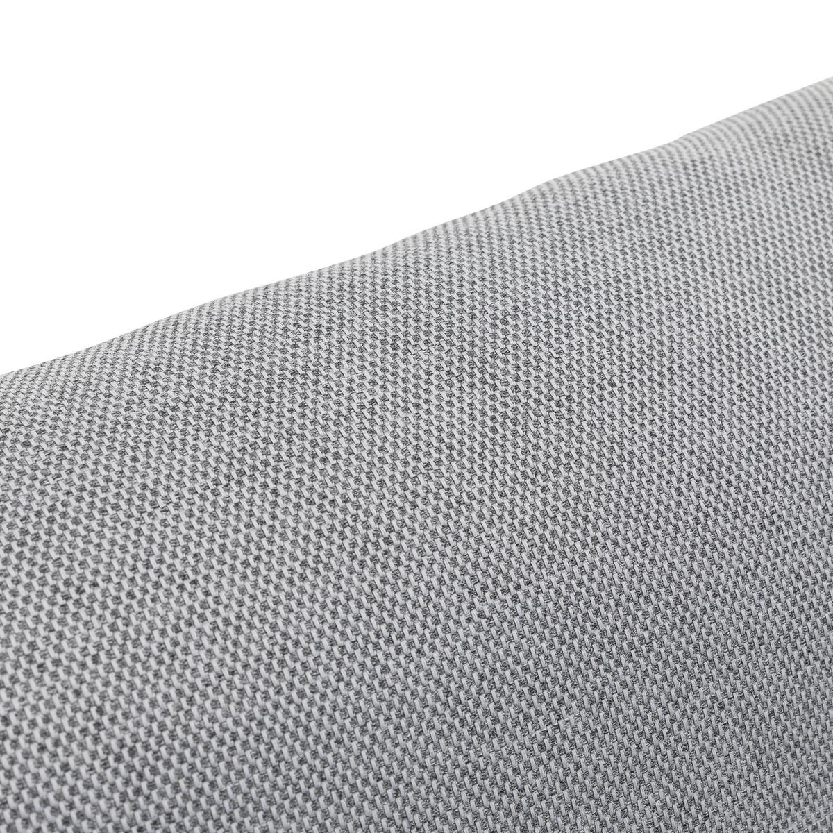 Loungegarnitur 3-tlg. Samara Holz/Metall/Textil mit Kissen - Anthrazit/Grau, Basics, Holz/Textil (253/70/175cm) - Gardenson