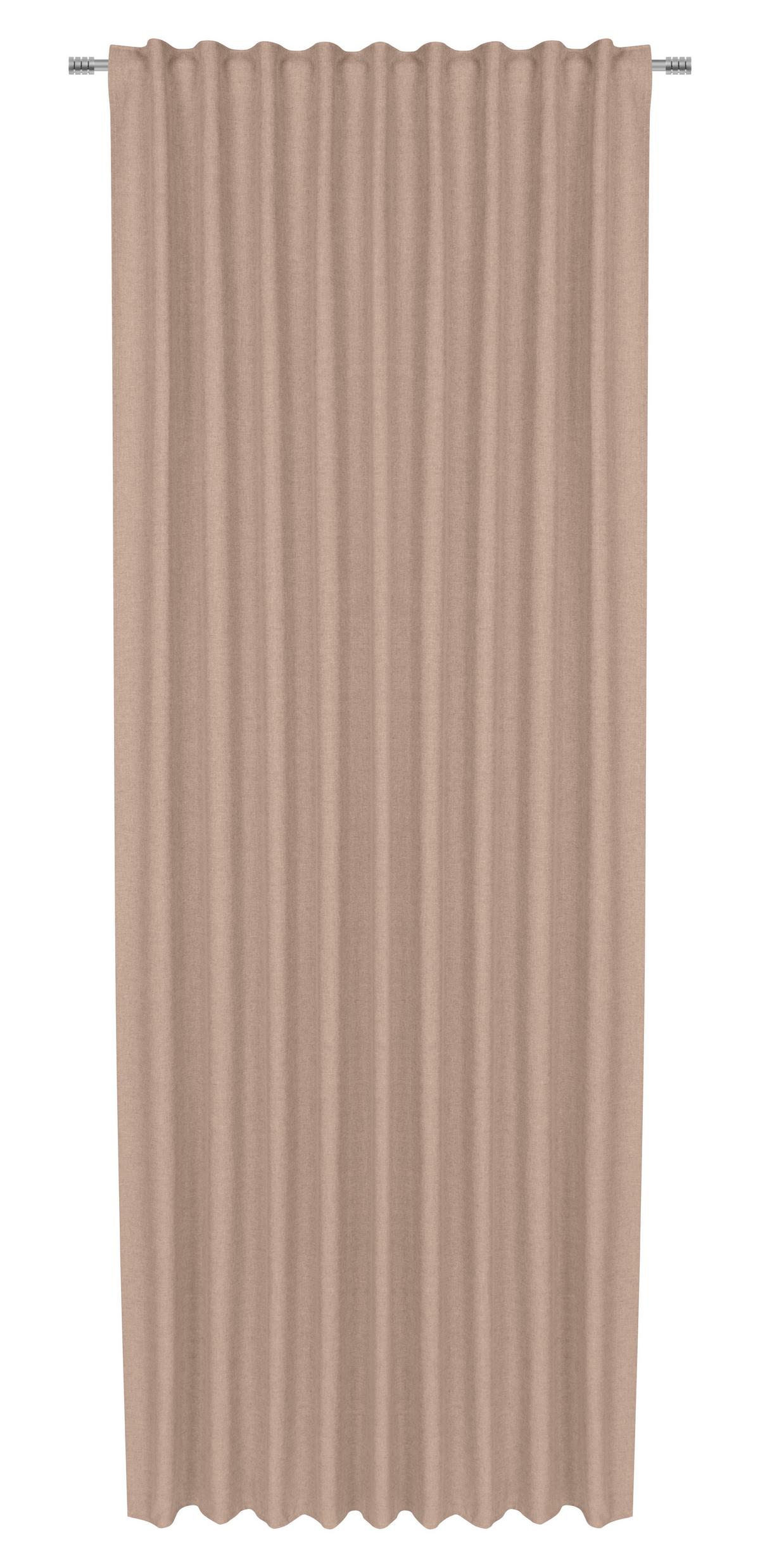 Fertigvorhang Ulrich Taupe ca. 135x245cm - Taupe, Textil (135/245cm) - Modern Living