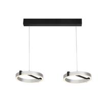 LAMPA WISZĄCA LED DRITO - przezroczysty, Trend, tworzywo sztuczne/metal (83/29/50-200cm) - Dieter Knoll