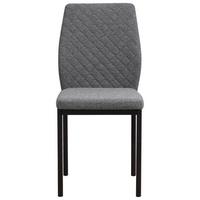 Stol Mia -based-, Siva - siva/črna, Basics, kovina/tekstil (44/90/56cm) - Based
