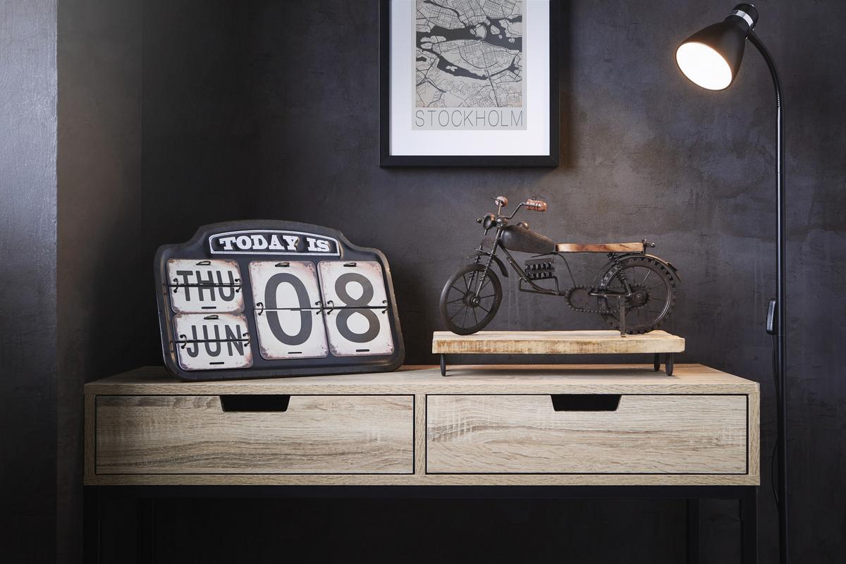 Ramă foto Gitta - negru, Modern, sticlă/material pe bază de lemn (30/40/3,6cm) - Modern Living