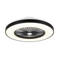 Led Mennyezeti Lámpa Mitzi - fekete/áttetsző, Modern, műanyag (57/19cm) - Mömax