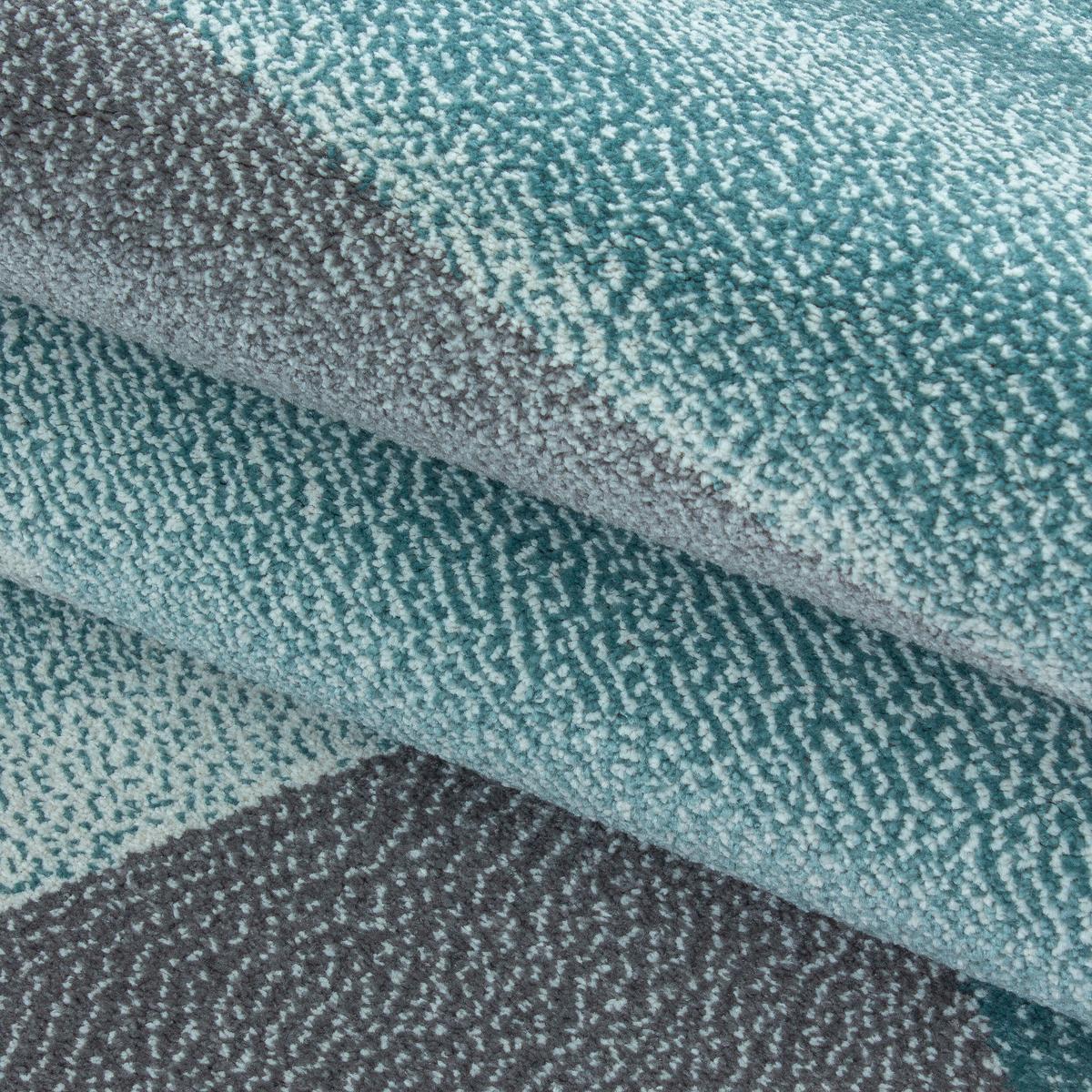 Läufer Beta Blau ca. 80x250cm - Blau, Basics, Textil (80/250cm) - Novel