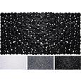 Badewanneneinlage Stone in verschiedenen Farben - Schwarz/Weiß, Kunststoff (77/39cm) - Mömax modern living Badewanneneinlage Stone in verschiedenen Farben - Schwarz/Weiß, Kunststoff (77/39cm) - Mömax modern living