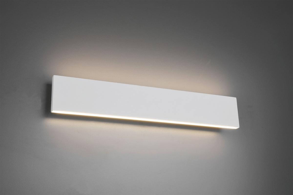 KINKIET LED 225174731 CONCHA - biały, Basics, tworzywo sztuczne/metal (47/8/4,5cm) - Trio Leuchten