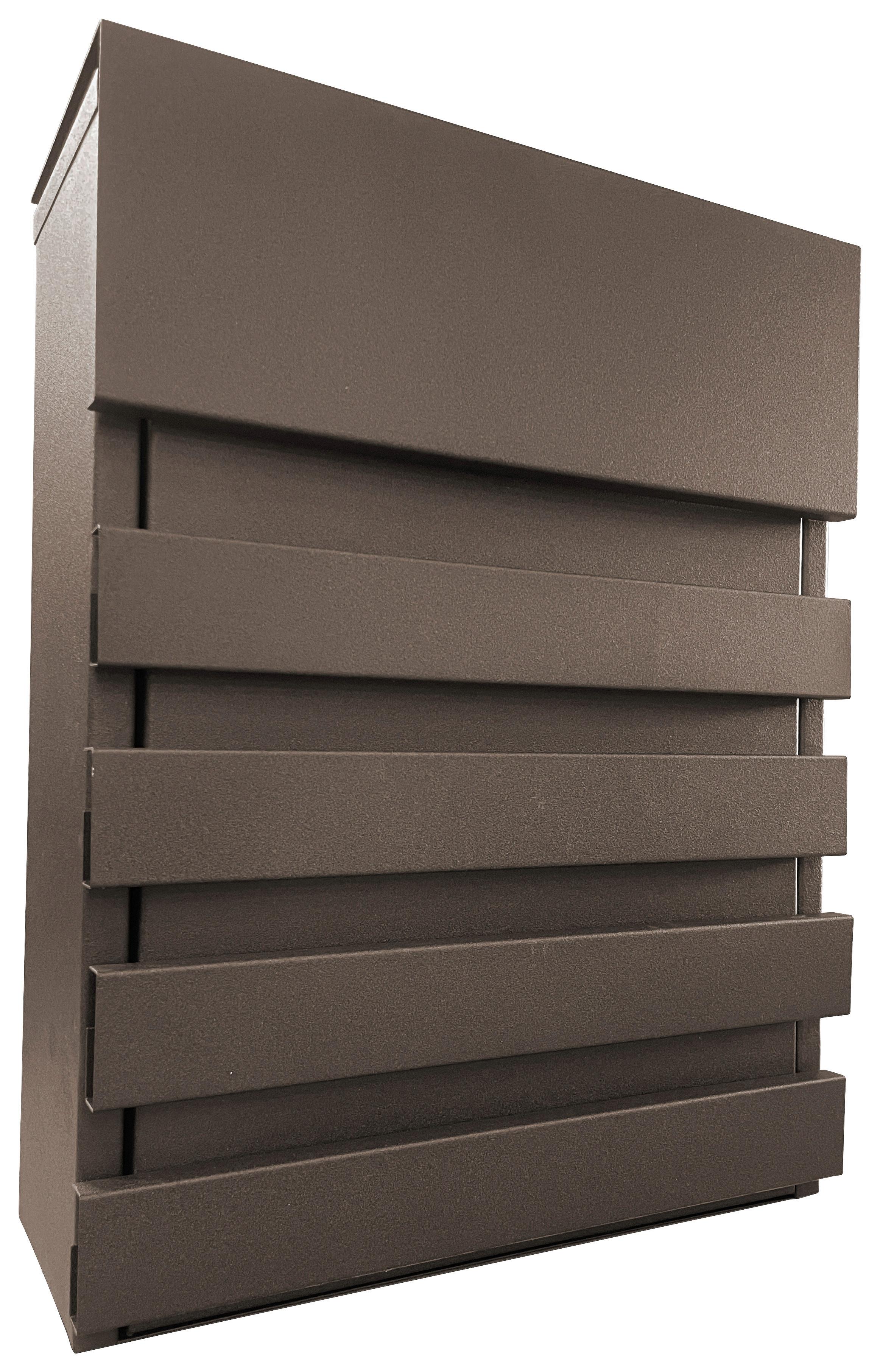 Postaláda Four Lines 4. Nero Barna - Basics (34/27/10cm) - Trezor